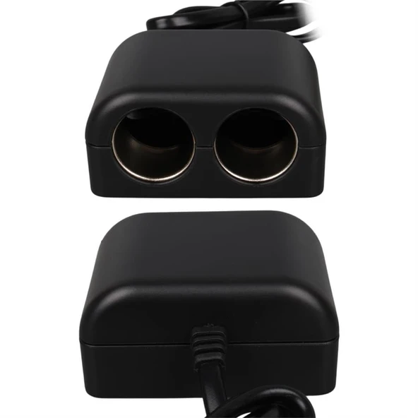 Olesson 1644 12-24V 100W 70Cm Kablolu 2'LI Araç Çakmak Çoklayıcı - 4