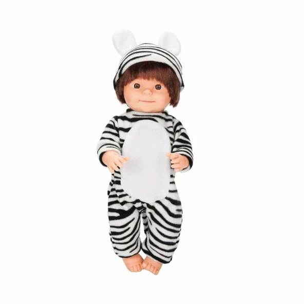 Çocuk 40041 Bebelou Hayvan Kostümlü Bebek 40 cm - 4