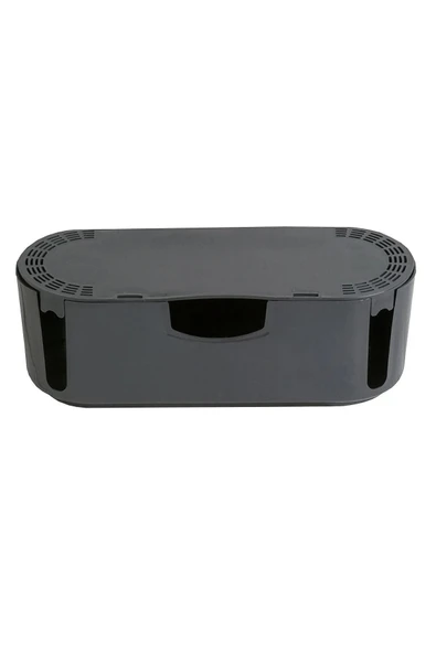 Ar Armese Kablo Düzenleyici Çoklu Priz Kutusu Kablo Organizer (SİYAH) - Resim 2