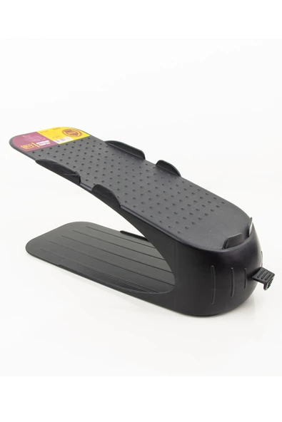 Ar Armese 6 Adet Siyah Ayakkabı Rampası Ayakkabı Düzenleyici Organizer Dk - Resim 2