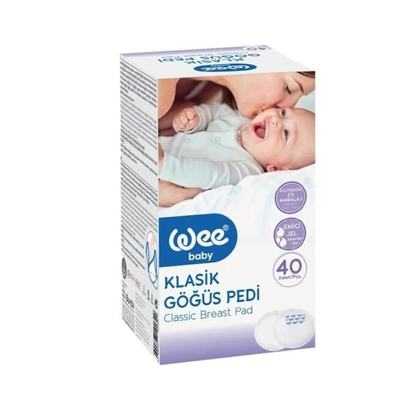 Wee Baby 132 Klasik Göğüs Pedi 40lı