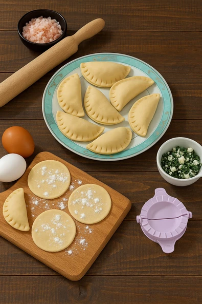 Ar Armese Ravioli Poğaça Ve Çiğ Börek Kalıbı Ravioli Çiğ Börek Kalıbı Kp - 111