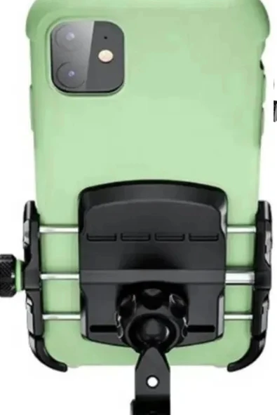 Bst3 Motosiklet Gidon Ve Ayna Bağlantılı Motor Ve Bisiklet Uyumlu Telefon Tutucu - 2