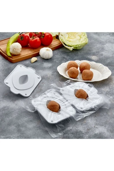 Ar Armese İçli Köfte Kalıbı Kurabiye Kalıbı Pratik Kaliteli Kp-123 - 2