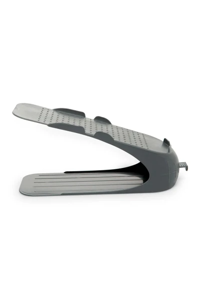 Ar Armese 7 Adet Ayakkabı Rampası Ayakkabı Düzenleyici Organizer Antrasit - Resim 4