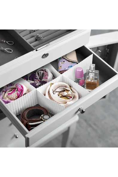 Ar Armese Ayarlanabilir Çekmece Düzenleyici 4 Lü 10 X 39 cm Organizers Org-15 ürün görseli