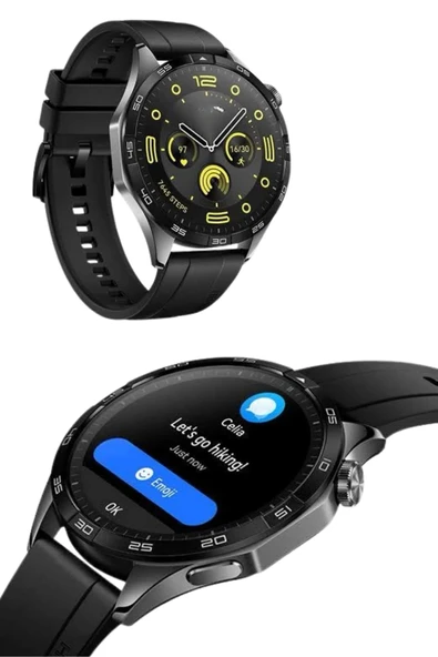 Akıllı Saat Ios Ve Android Tüm Telefonlara Uyumlu Çok Fonksiyonlu Amoled Ekran - Resim 3
