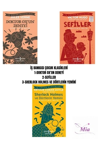 İŞ BANKASI ÇOCUK KLASİKLERİ SETİ 19 ürün görseli