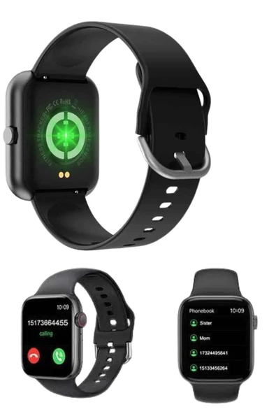 1.83 İnç Akıllı Saat Android ve İOS Uyumlu Çağrı Cevaplayabilen Adımsayar GPS Takibi - Resim 4