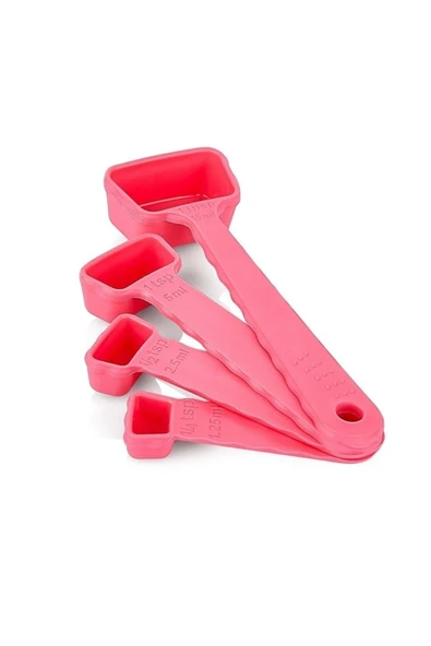 Ar Armese 4'lü Ayarlı Pratik Ölçü Kaşığı Seti Kp-110 - Resim 3