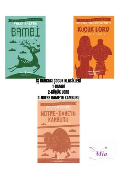 İŞ BANKASI ÇOCUK KLASİKLERİ SETİ 16 ürün görseli