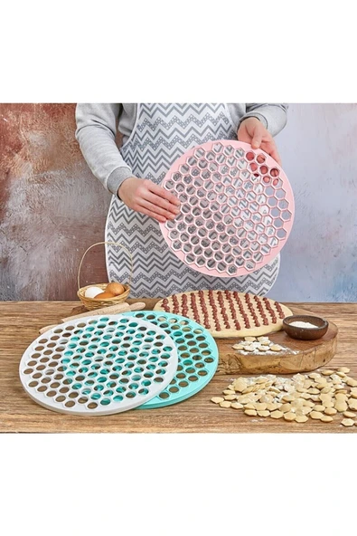 Ar Armese Pratik Büyük Mantı Kalıbı Mantı Matik Hamur Kesme Aparatı 32 Cm. Kp-121 - 2
