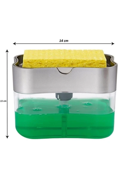 Ar Armese Deterjan Hazneli Otomatik Köpürten Dekoratif Sıvı Sabunluk 380 Ml. - Resim 3