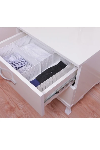 Ar Armese Ayarlanabilir Çekmece Düzenleyici 4'lü 10x40 cm - 1
