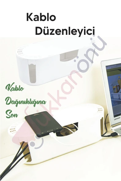 Ar Armese Kablo Düzenleyici Çoklu Priz Kutusu Kablo Organizer ürün görseli 1