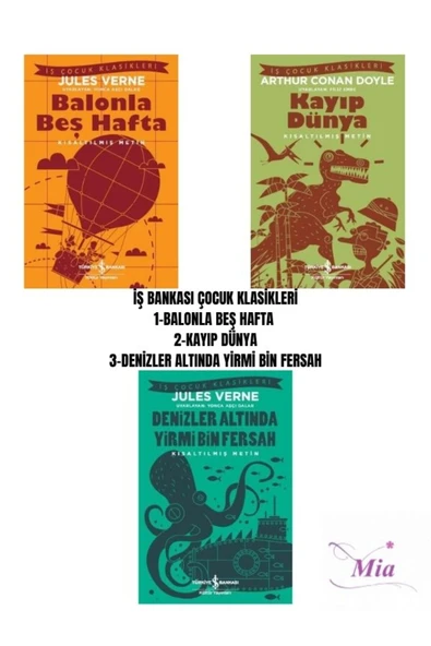 İŞ BANKASI ÇOCUK KLASİKLERİ SETİ 6 ürün görseli