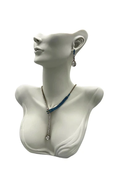 Polyester Malzeme Beyaz Renk 33 / 26 cm Takı Sergileme Mankeni ürün görseli