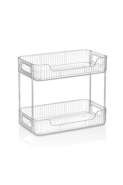 Ar Armese Via Organizer 2 Layer Mutfak Banyo Düzenleyici 2 Katlı Organizer 31 x 17 x 26 cm Org-06 - 2