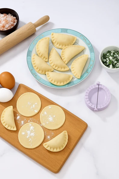 Ar Armese Ravioli Poğaça Ve Çiğ Börek Kalıbı Ravioli Çiğ Börek Kalıbı Kp - 111 - 3