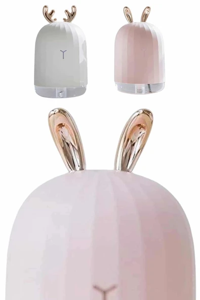 Hava Nemlendirici Ultrasonik Aromaterapi Difüzör Tavşan Nemlendirici - Resim 4