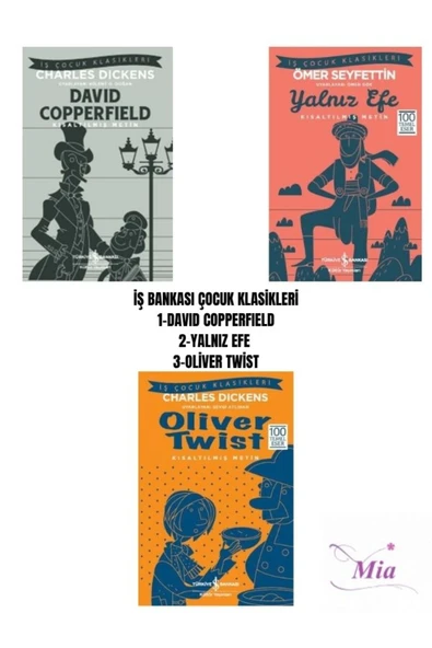 İŞ BANKASI ÇOCUK KLASİKLERİ SETİ 8 ürün görseli