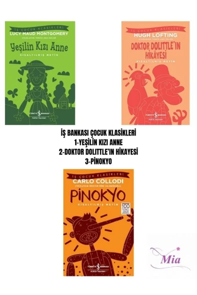 İŞ BANKASI ÇOCUK KLASİKLERİ SETİ 23 ürün görseli
