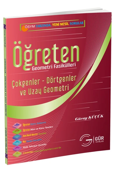 Öğreten Geometri Fasikülleri Geometri Çokgenler - Dörtgenler Ve Uzay Geometri (2025) ürün görseli