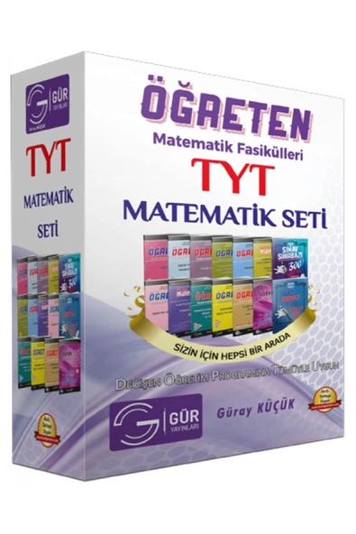 Gür Yks Tyt Öğreten Matematik Fasikülleri Seti ürün görseli