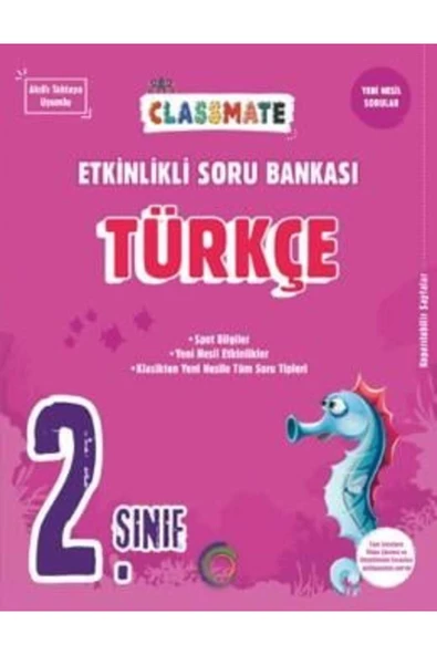 2. Sınıf Classmate Türkçe Etkinlikli Soru Bankası ürün görseli