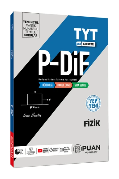 Puan Tyt Fizik Pdif Konu Anlatım Fasikülleri ürün görseli