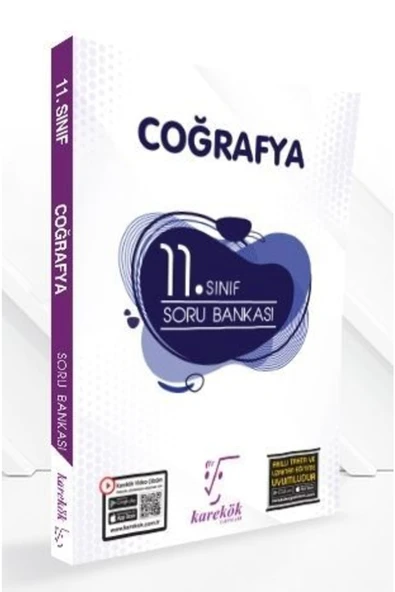 Karekök 11.sınıf Coğrafya Soru Bankası ( Karekök 11 Coğrafya) ürün görseli