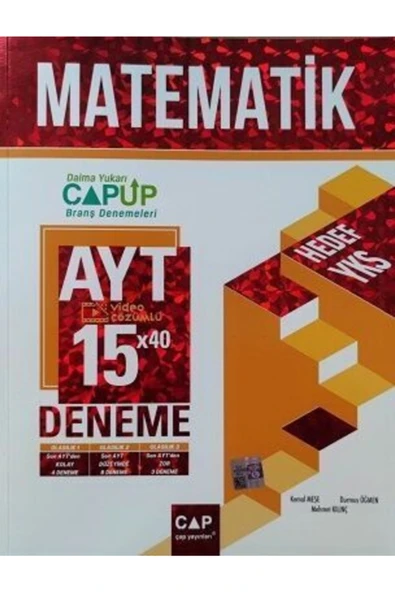 Çap Yayınları Ayt Matematik 15 X 40 Up Deneme ürün görseli
