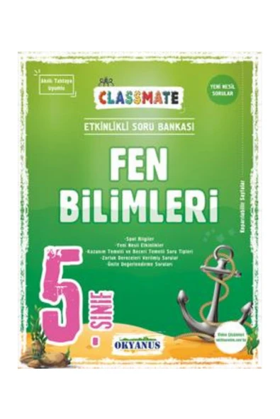 Okyanus 5. Sınıf Classmate Fen Bilimleri Soru Bankası ürün görseli