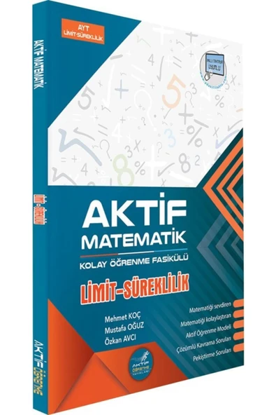 Aktif Öğrenme Yayınları Ayt Limit Ve Süreklilik Kolay Öğrenme Fasikülü ürün görseli