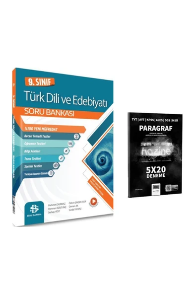 bilgi sarmal 9.sınıf edebiyat soru bankası ve paraagraf deneme - 1