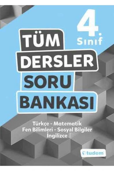 4.sınıf Tüm Dersler Soru Bankası - Tudem ürün görseli