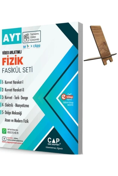 Çap Ayt Fizik Video Anlatımlı Fasikül Seti 2025 - Resim 2