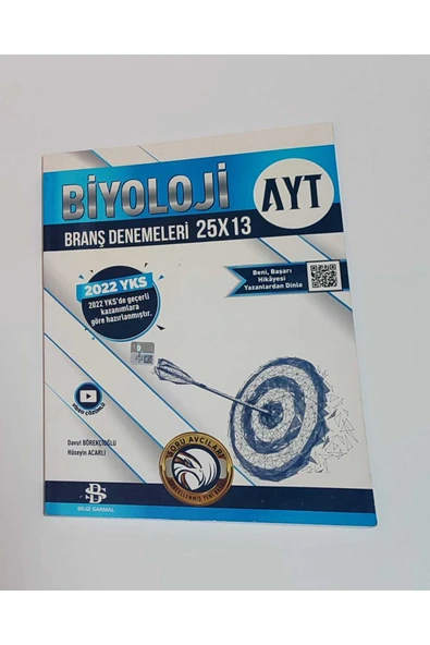 BİLGİ SARMAL AYT BİYOLOJİ DENEME ürün görseli