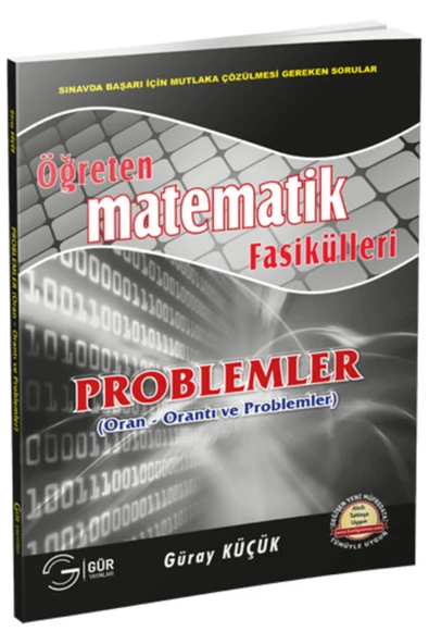 Gür Öğreten Matematik Fasikülleri - Problemler Oran Orantı Ve Problemler Soru Bankası ürün görseli