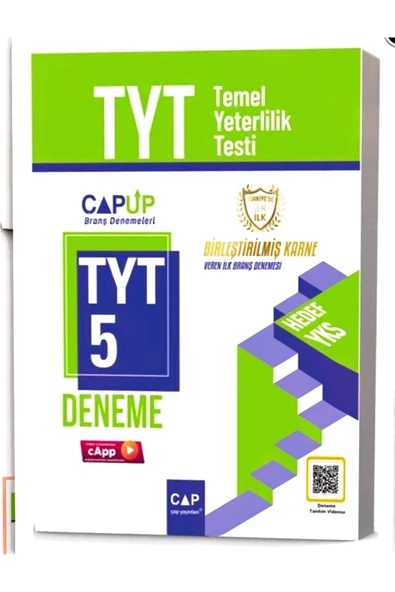 Çap Yayınları TYT 5 li Deneme Sınavı ürün görseli