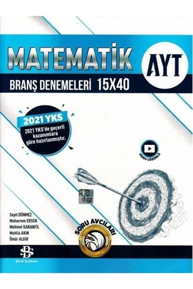 Bilgi Sarmal Ayt Matematik Deneme 2025 Baskı ürün görseli