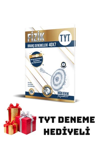 BİLGİ SARMAL TYT FİZİK DENEME 40 LI - 2023-24 ürün görseli