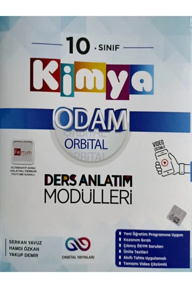 Orbital 10. Sınıf Kimya Odam Orbital Ders Anlatım Modülleri Orbital Yayınları - Resim 2
