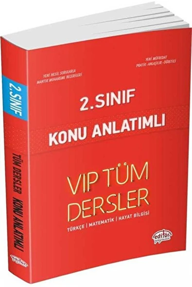 2. Sınıf Vıp Tüm Dersler Konu Anlatımlı / Kolektif / / 9786052801390 ürün görseli