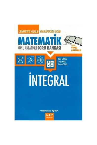 Çap Integral Konu Anlatımlı Soru Bankası ürün görseli