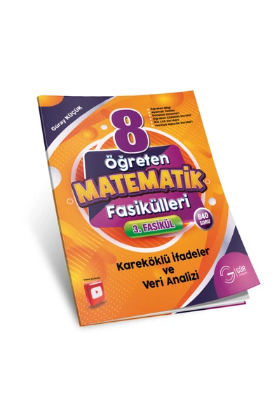 8.SINIF MATEMATİK FASİKÜLÜ (KÖKLÜ İFADELER VE VERİ ANALİZİ) ürün görseli