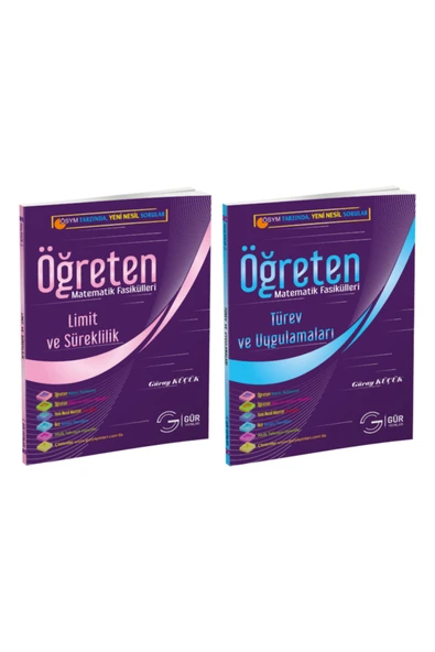 Öğreten Matematik Fasikülleri Limit - Türev Set 2022 ürün görseli