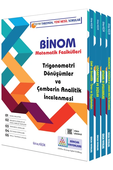 12. SINIF MATEMATİK SETİ 2024-2025( BİNOM YAYINLARI) ürün görseli