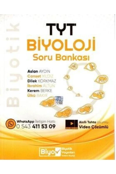 Biyotik Tyt Biyoloji Soru Bankası 2023-2024 ürün görseli