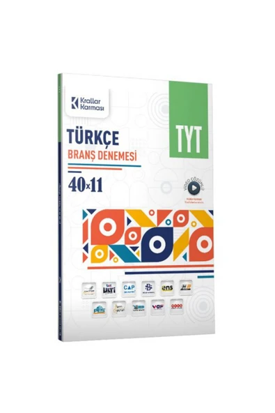 2025 Krallar Karması TYT Türkçe Branş Denemesi Parlayan Proje Ayraç Hediyeli ürün görseli